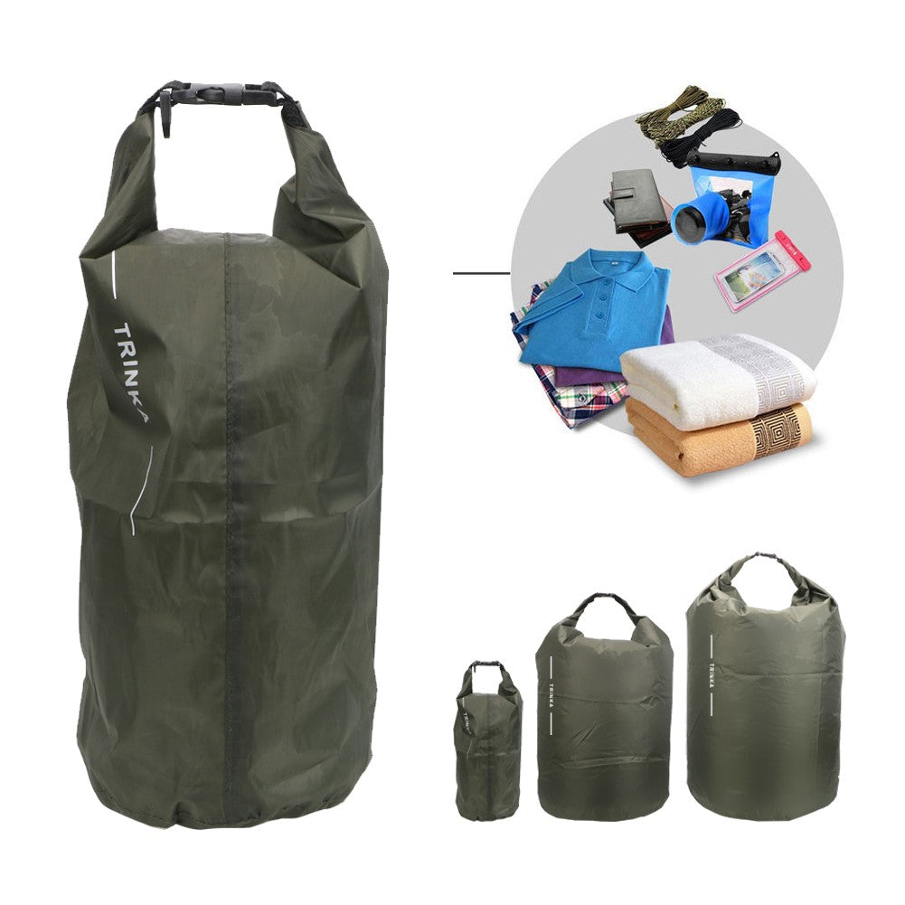 Dry Sack Pouch For Boating Kayaking Canoeing Floating 8L 40L 70L Waterproof Storage Bag Outdoor Traveling Carrying Bags Portable