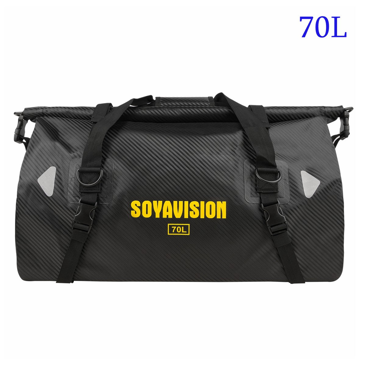 Motorcycle Waterproof Tail Bag Travel Outdoor Dry Luggage Roll Pack Bag 20 /40/66 Motorbike Luggage Backpack Motorcycle Seat Bag