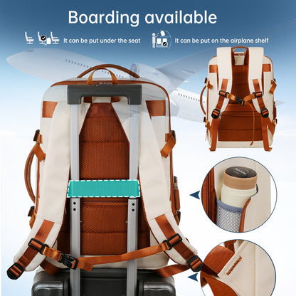 Backpack Unisex New Simple Business Computer Backpack Outdoor Large Capacity Travel Bag Student School Bag Boys