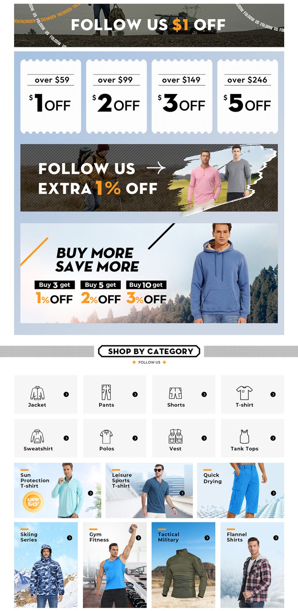 TACVASEN UV Block Fishing Shirts Mens Sun Protection Quick Dry Long Sleeve Shirts Mesh Breathable Hiking Cargo Shirts Work Shirt