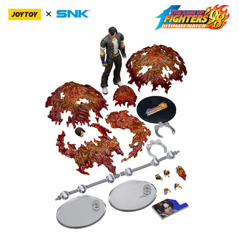 JOYTOY SNK KOF 98UM Hero Team 1/18 Bonecos de Ação Kyo Kusanagi Goro Daimon Modelo Benimaru Nikaido Jogo Anime Presentes de Brinquedo Masculino
