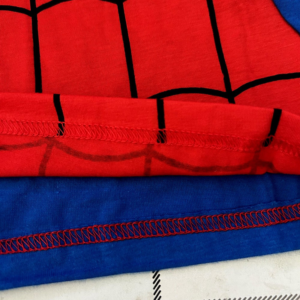 Children's Pyjamas Spider Set Kids Sleepers Boys Girls Cartoon Long Sleeve Sleepwear 2-7T