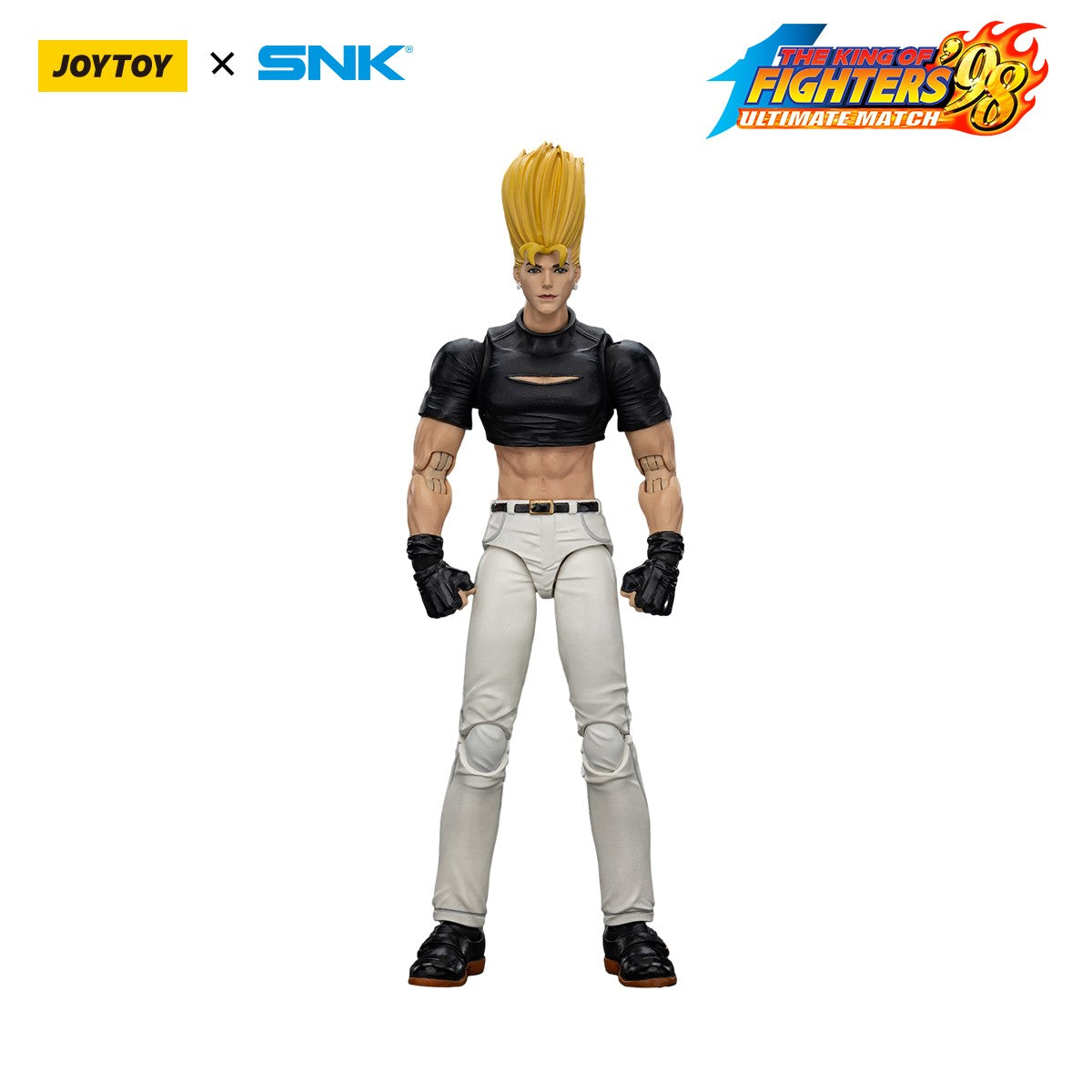 JOYTOY SNK Boneco de Ação 1/18 KOF 98UM Equipe de Heróis Anime Bonecos Brinquedos Modelo