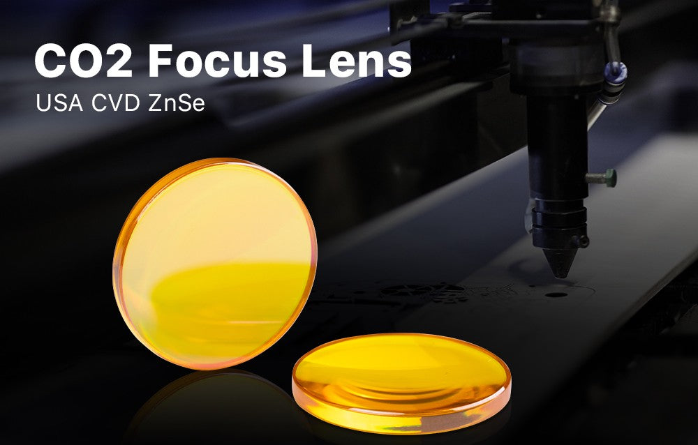 Focus Lens USA CVD ZnSe DIA 12 15 18 19.05 20 FL 38.1 50.8 63.5 76.2 101.6 127mm for CO2 Laser Engraving Cutting Machine