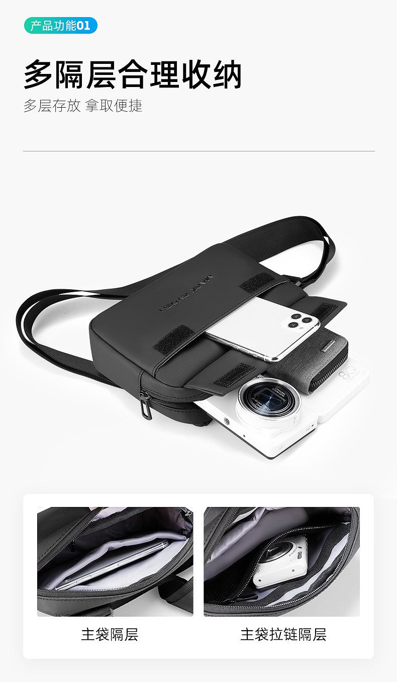 Mark Ryden Messenger Bags Men's Business Crossdody bag Travel Shoulder Bags Male Oxford Waterproof Men Sling Bag Handbag Fashion