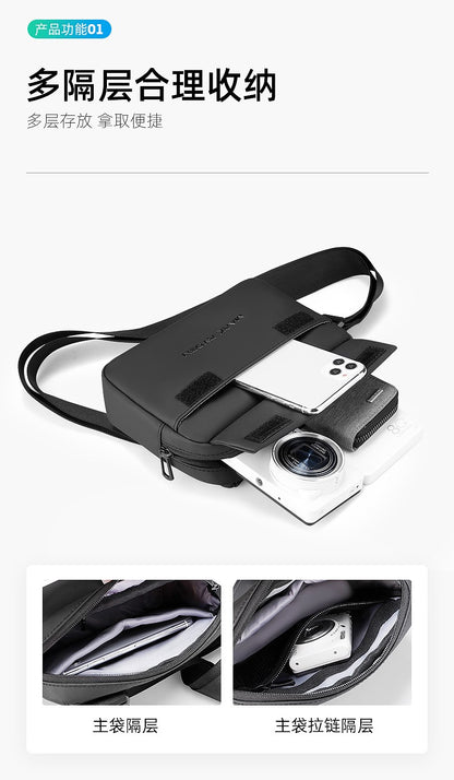 Mark Ryden Messenger Bags Men's Business Crossdody bag Travel Shoulder Bags Male Oxford Waterproof Men Sling Bag Handbag Fashion