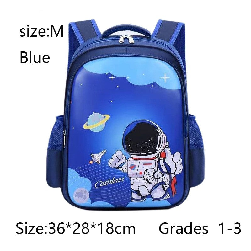 Mochila Primária de Jardim de Infância para Crianças, Mochila Escolar Infantil Fofa com Estrelas, Astronauta, para Meninos, Impermeável, para Bebês
