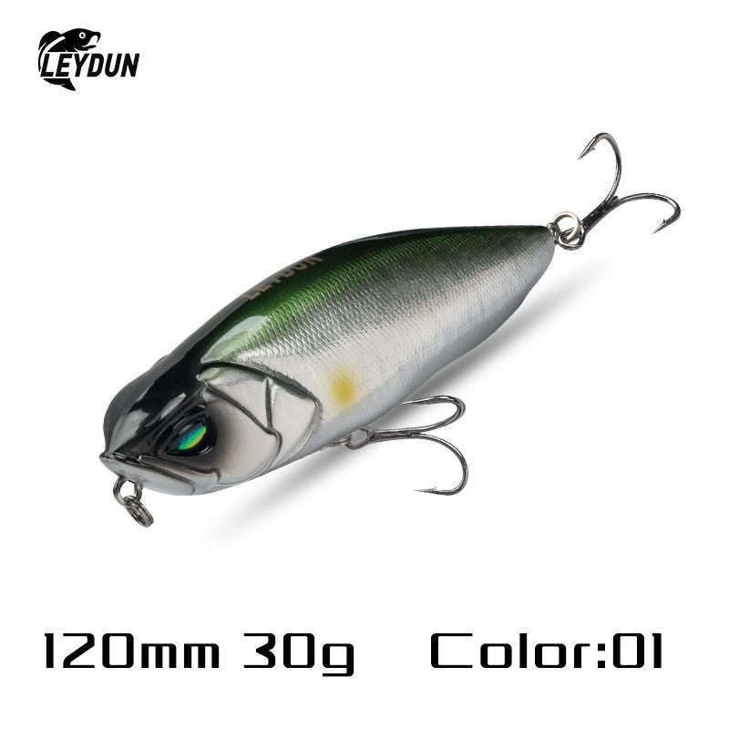 Iscas Artificiais Flutuantes LEYDUN Z-Claw Tipo Lápis 86mm 100mm 120mm Iscas Rígidas Topwater Stickbait de Superfície Boa Ação Wobblers para Robalos