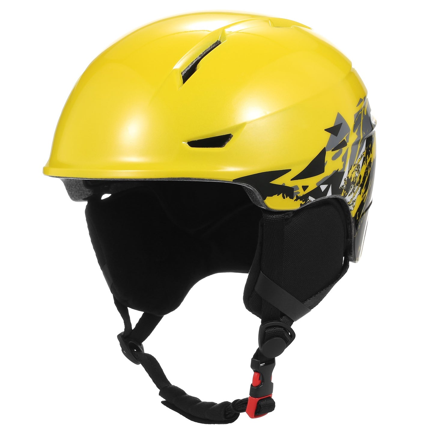 Snowboard Helmet Detachable Earmuff Men Women Safety Skiing Helmet with Goggle Fixed Strap Professional Skiing Snow Sports