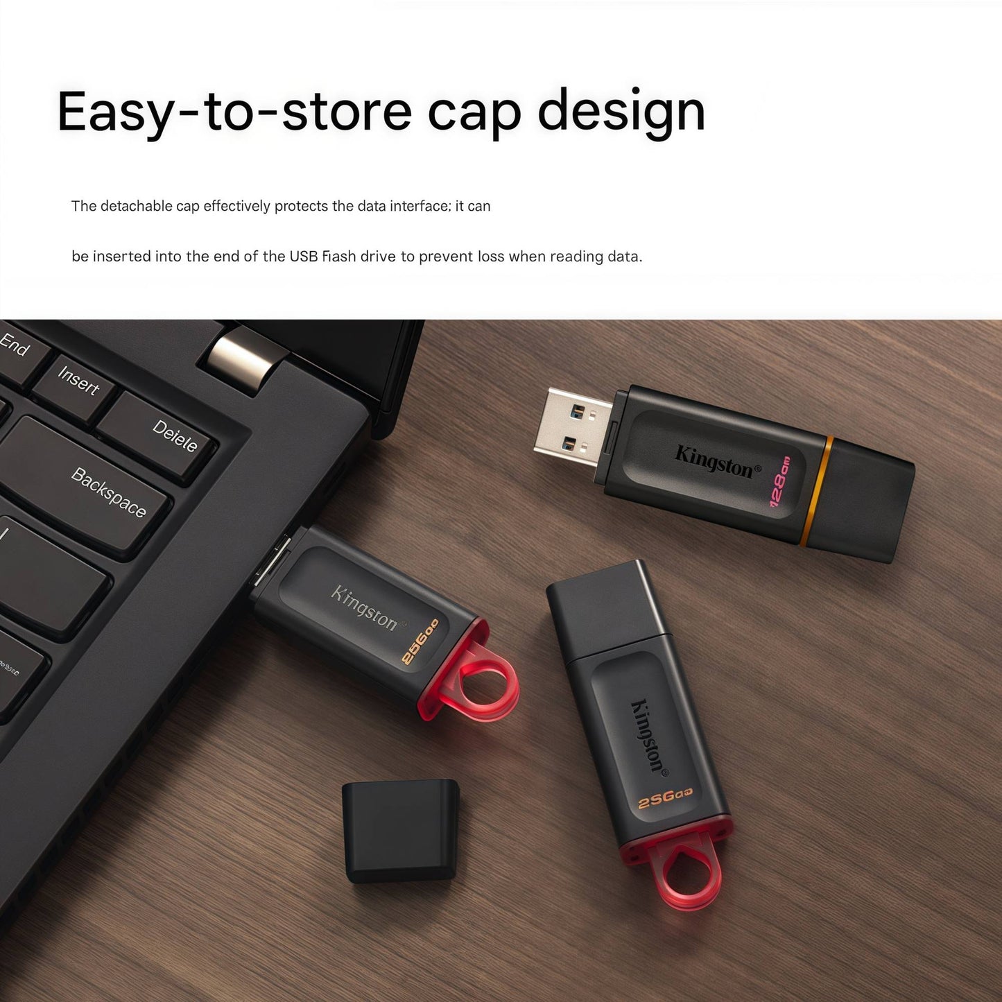 Kingston genuine USB flash drive, high-speed car dashcam, mobile phone/computer, student DIY