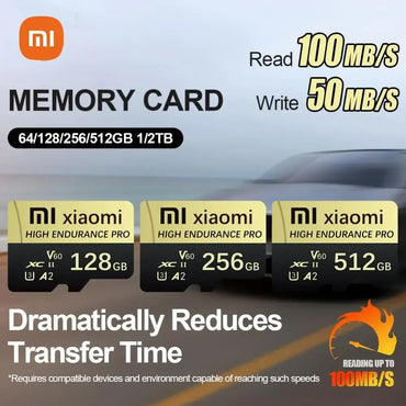 Xiaomi Ultra Micro TF Card 512GB 256GB Mini SD Memory Card 2TB 1TB Memoria SD Card 128GB For High Speed File Storage Flash Cards