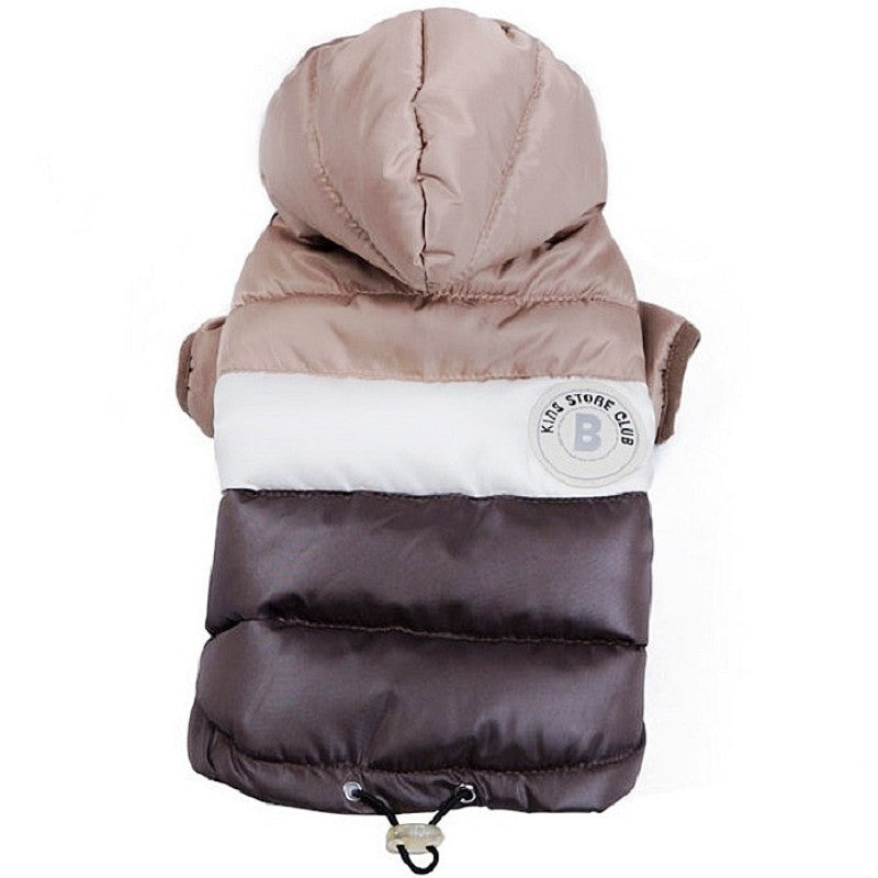 Casaco Acolchoado de Inverno para Cães, Jaqueta de Cachorro Quente e Macia, Roupas Fashion para Filhotes, Casaco Fofo para Gatos, Roupas para Pets, Roupas para Bulldog Francês