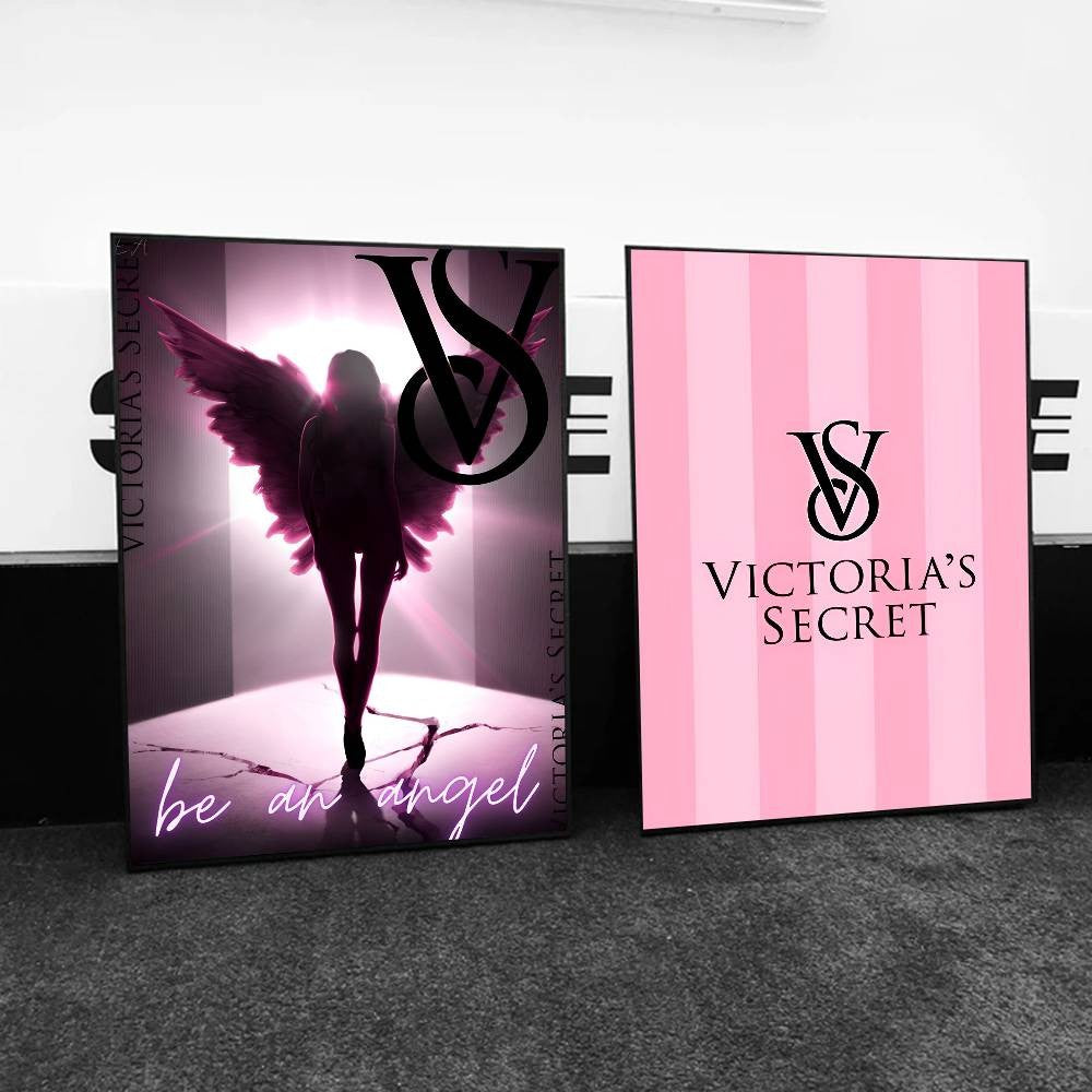 1pc V-V-Victorias-Fashion-S-Secret Poster Print For Bedroom Living Room Home Decor Painting Wall Art HD Picture Mural