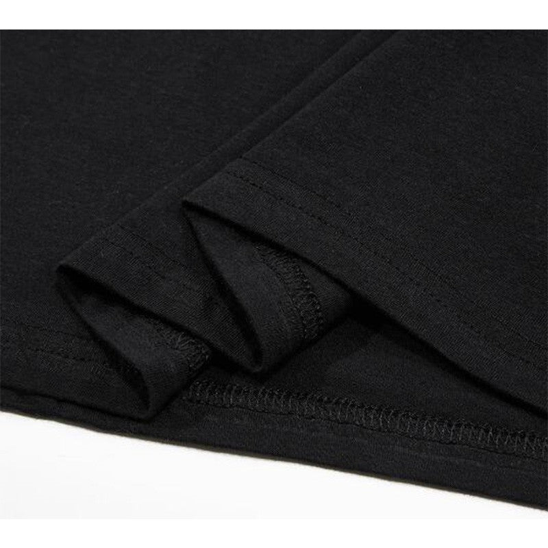 Men's T-shirt Top Quality 100% Cotton Short Sleeve Cool Cat Print O-neck Casual Loose Hip Hop for Men Summer Male Tee Top