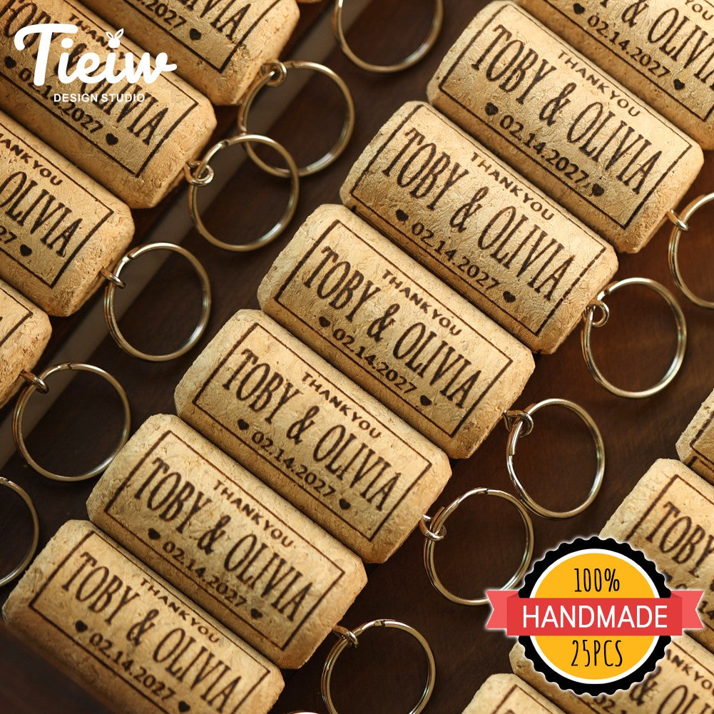 Custom Wine Cork Keychain,Handmade Wine Enthusiast Gift,Personalized Key Holder,Wedding Favor,Unique Souvenir,Eco-Friendly Gift