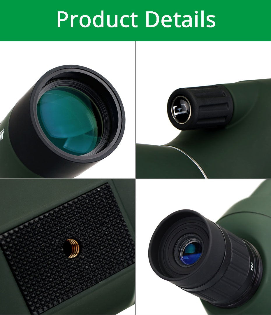 2026 New 25-75x70 Telescope Spotting Scope Powerful Zoom Monocular FMC BAK4 Waterproof for Bird Watching Target Shotting
