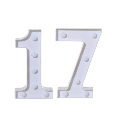 2Pcs Number 16 18 21 30 Led Light String Happy Birthday Party Decoration Wedding Anniversary Adult Birthday Party Gift Light Led