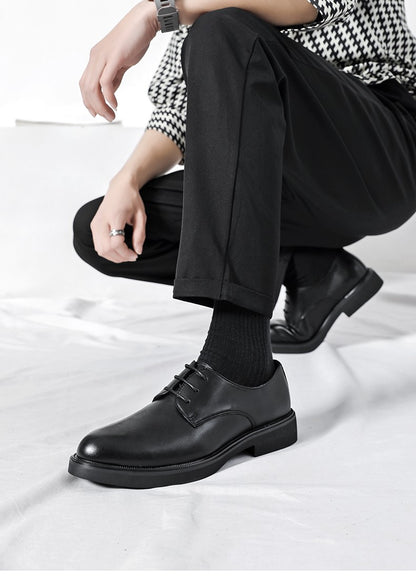 Classic Brogue Office Leather Shoes Men Casual Business Leather Shoes Korean Formal Oxford Men's Dress Shoes