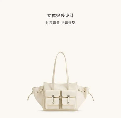 2025 Pocket Handbag DA Motorcycle Tote Female Large Capacity Commuter Single Shoulder Underarm Bag ????? ??? ?????? Sac Femme