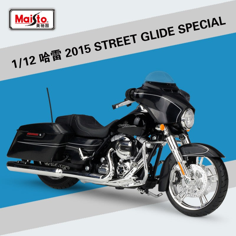 Maisto 1:12 Harley FLHTK Electra Glide Ultra Limited Liga Clássica Modelo de Motocicleta Brinquedo de Metal Fundido Moto de Lazer Modelo Infantil Presente