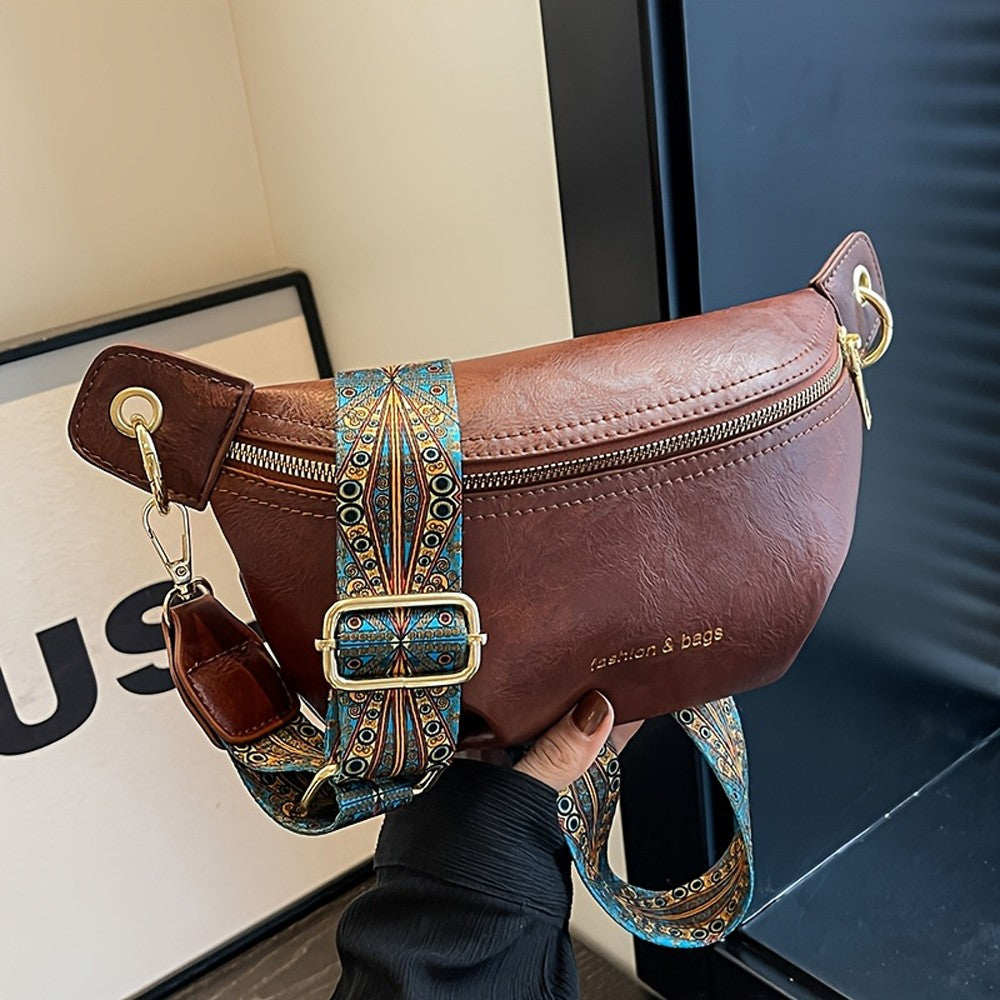 Fashionable New Women's Bag, Simple and Stylish Women's Casual Chest Bag, Waist Bag, Single Shoulder Crossbody Bag