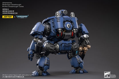 JOYTOY Warhammer 40K 1/18 Action Figure Ultramarines Redemptor Dreadnought Brother Tyleas Brinquedo de Anime de Presente
