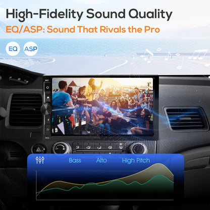 Haudio Double Din Car Stereo, 7" Car Radio with Wireless Carplay/Android Auto/BT 4.1/Backup Camera/Mirror Link/WiFi/FM/AM/RDS