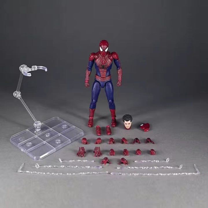 Em estoque Ko Mafex 248 The Amazing Spider Man Bonecos de Ação Marvel Andrew Garfield Estatueta Modelo Brinquedo Infantil Presentes