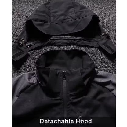Tactical Waterproof Sets Men Wear Resistant Combat Training Suit Outdoor Multi-pocket Uniform Airsoft Camping Hiking Tracksuit