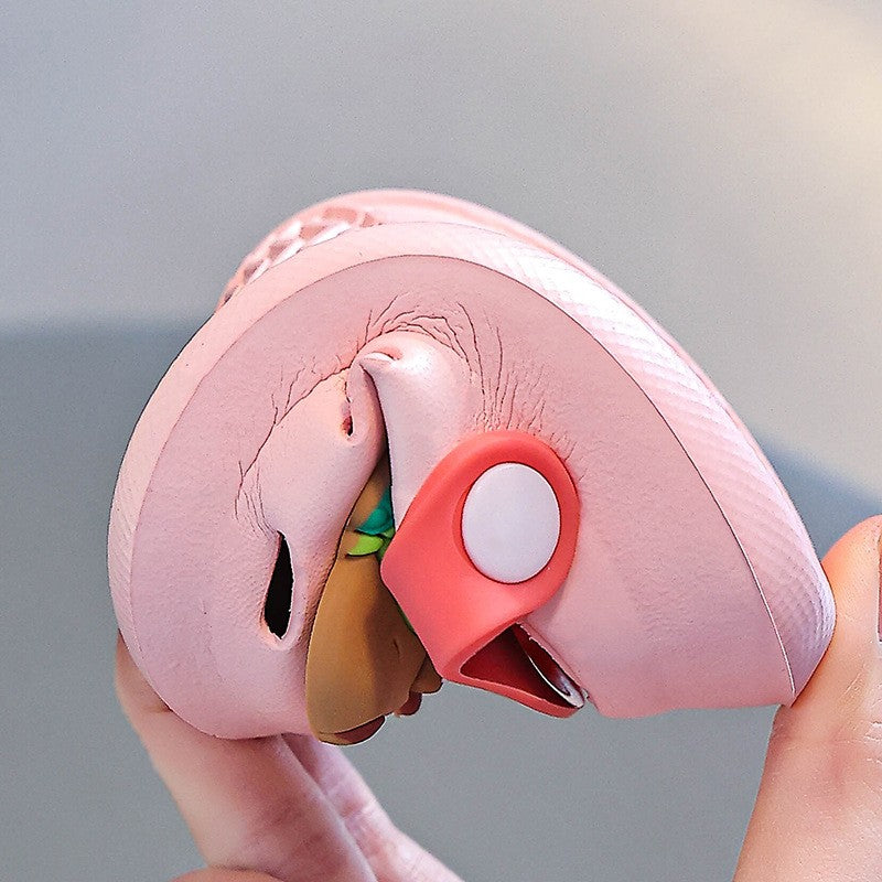 Cute Capybara Summer Kids' Garden Clogs Shoes Boys & Girls Beach Sandal Kids Lightweight Breathable Slip On Baby Slippers