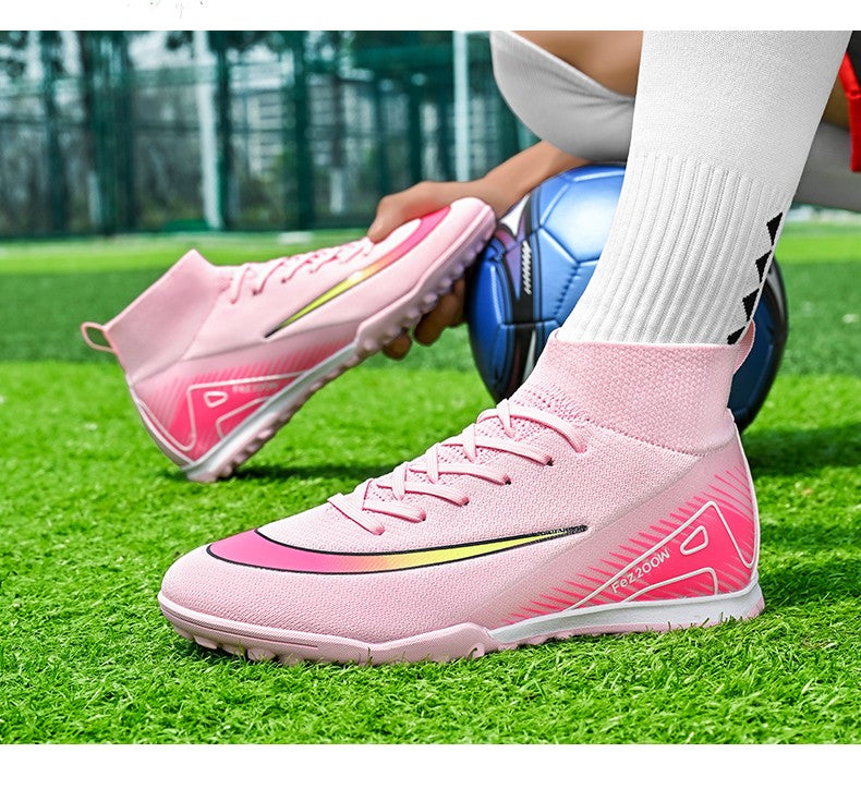 TF/FG Men Soccer Shoes Society Cleats Professional Indoor Football Field Boots Fast Training Outdoor Football Shoes Sneaker