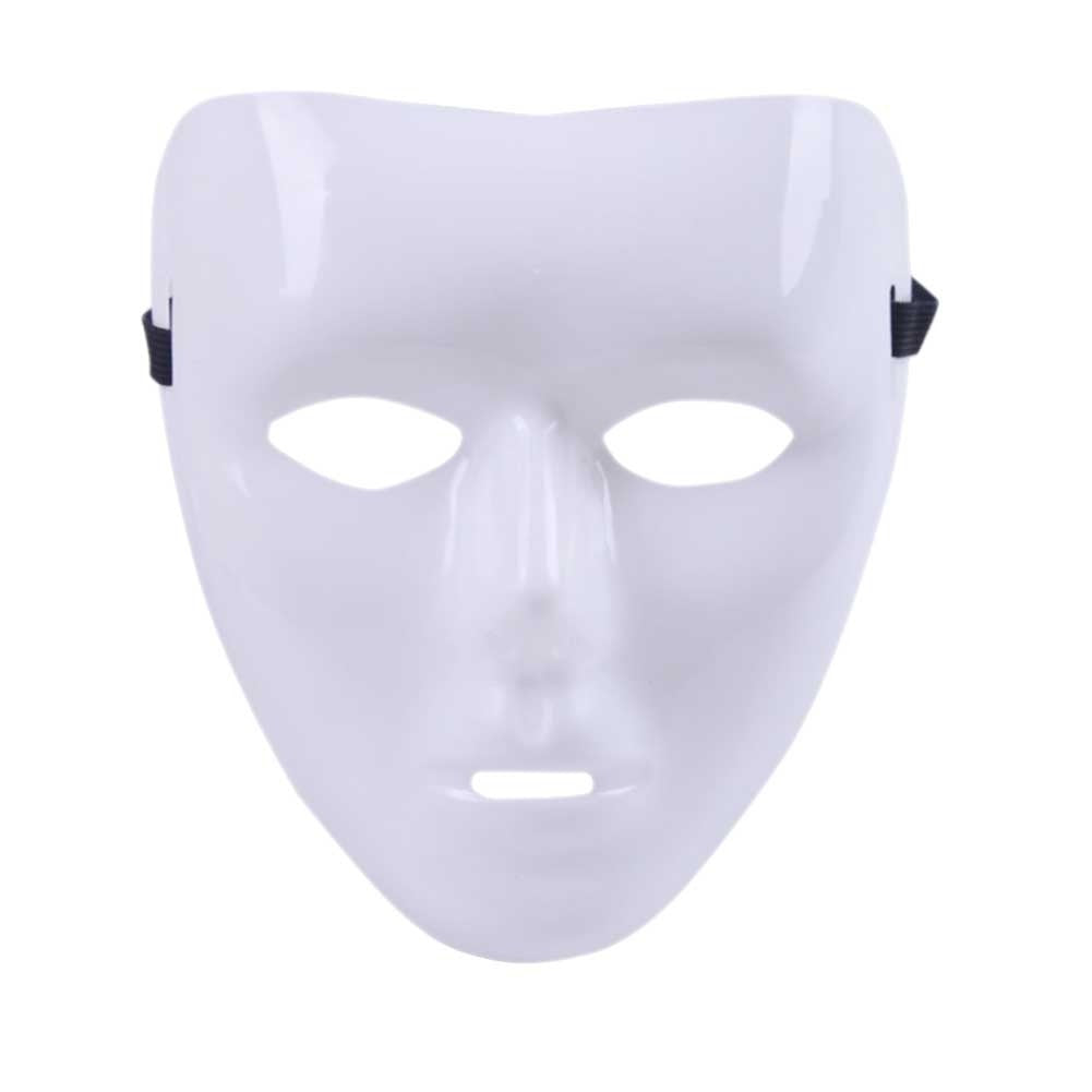 Halloween Jabba WockeeZ Dance Mask Hip-Hop Street Dance White Performances Mask For Man Women White Face Mask Cosplay Props