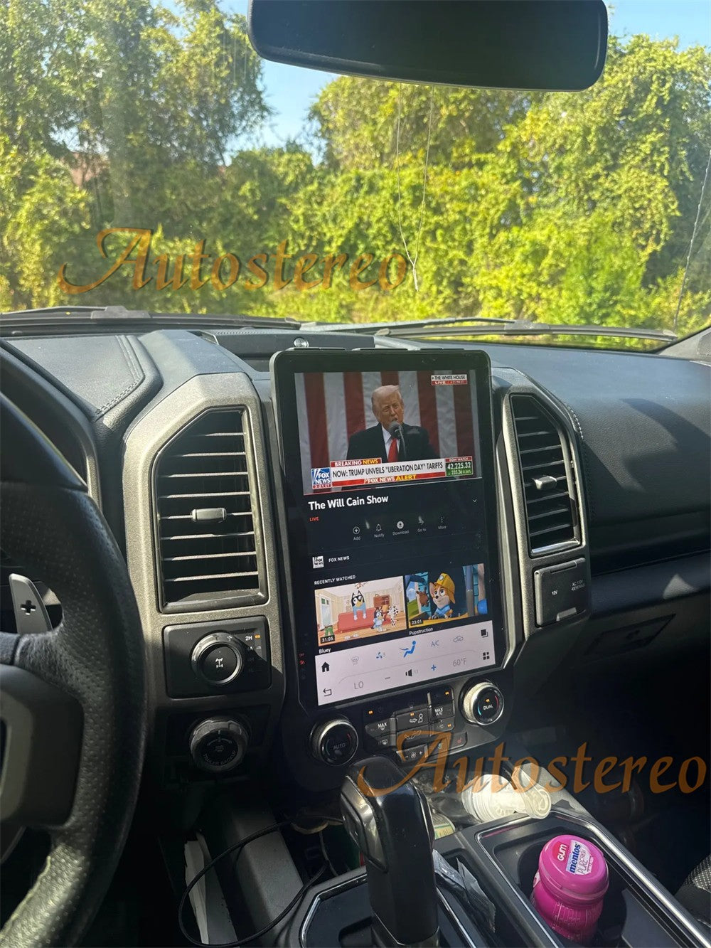14.4 Inch Android 128G For Ford F150 F250 F350 2015-2021 Tesla Style Car GPS Navigation Multimedia Player Radio Tape Headunit HD