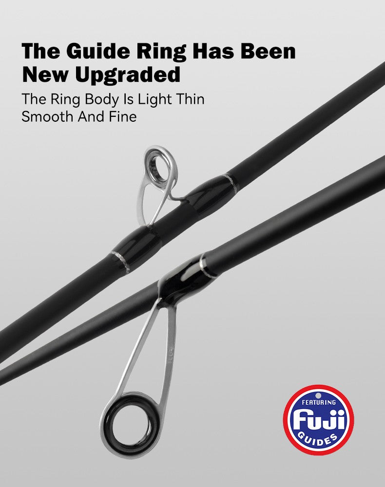 Vara de Pesca LEYDUN Black Creek 2 Partes, Spinning/Casting, 1,5/1,68/1,8m, Vara de Viagem, Baitcasting, Ultraleve, Fibra de Carbono