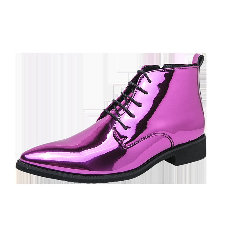 Classic Retro Dress Men's Monk Leather Shoes With Pointed Toe Buckle Business Office Wedding Soft Comfortable Men's Shoes