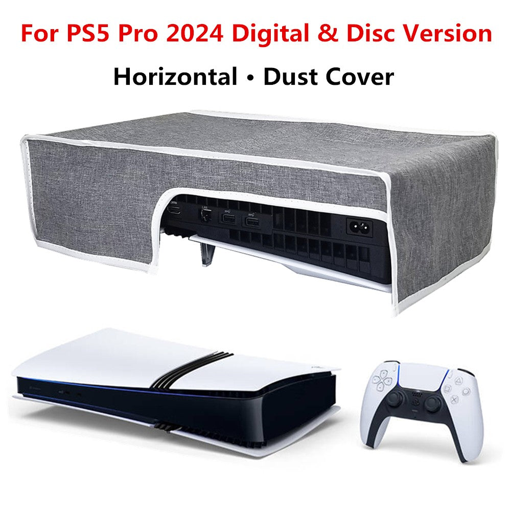 Anti-Scratch Dustproof Cover For PS5 Pro Horizontal Dust Cloth Protective Cover Console Gaming Accessories