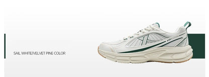 Xtep Juechen 6.0 Vintage Running Shoes Male 2025 Spring Shock Absorption Sports Shoes Street Daily Leisure Sneakers 875119110027