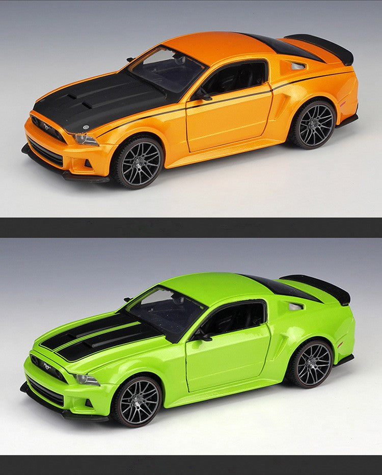 Maisto 1:24 Street Racing Versão Ford Mustang 2014 Liga Modelo de Carro em Escala Diecast Metal Coleção Estática Carro de Brinquedo Infantil Presente