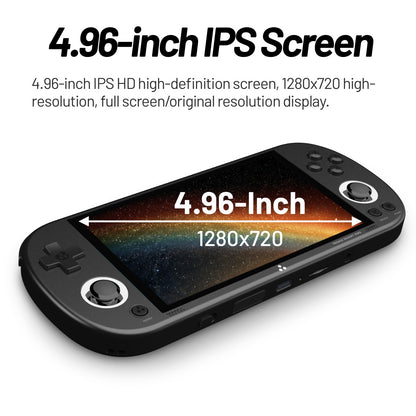 TRIMUI SMART PRO Open Source Retro Handheld Emulator 4.96" IPS 5000mAh Linux 26+ Emulators RGB Joystick Type-C Gift Joystick RGB