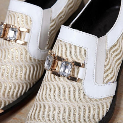 2024 Western Fashion Pointed Metal Toe Dress Shoes Blue Grey Party Wedding Leather Shoes for Men