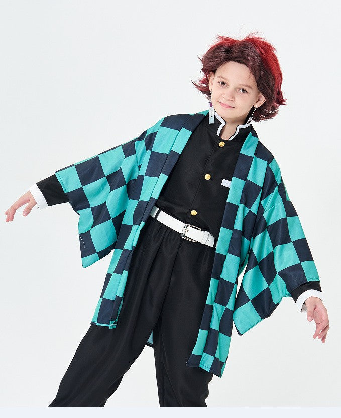 Big size Adult Costume Suit Giyu Tomioka Tomioka Kamado Tanjiro Kamado Nezuko Agatsuma Zenitsu Hashibira Inosuke Shinobu Kocho O