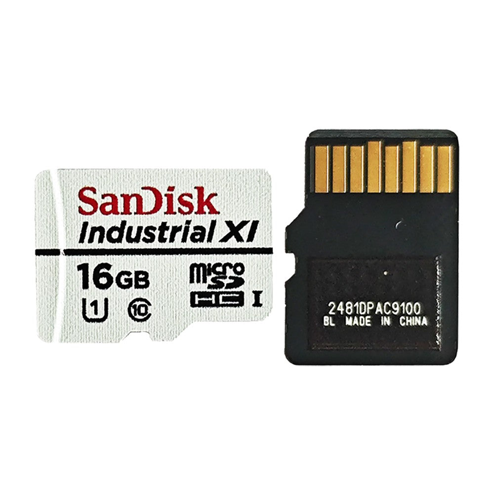 Cartão de memória SanDisk 8GB 16GB C10 U1 Cartão TF Industrial Ampla Temperatura MLC microSDHC com Adaptador de Cartão TF para Cartão SD