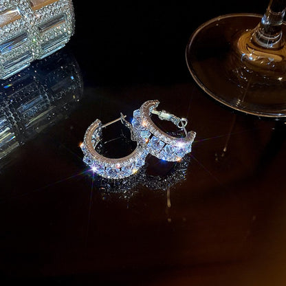Brincos de Folhas Douradas com Cristal Verde para Mulheres Acessórios Diários de Individualidade Presentes de Joias para o Dia dos Namorados Aniversário