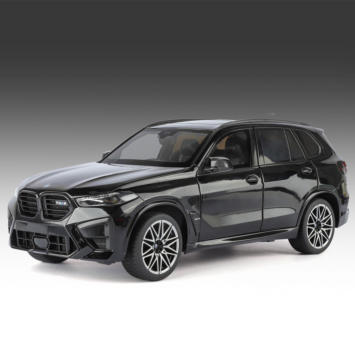 1:18 2025 BMW X5 M Competition LCI SUV Carro Miniatura de Metal Fundido Modelo para Exibição de Mesa Decoração de Veículo em Miniatura Presente