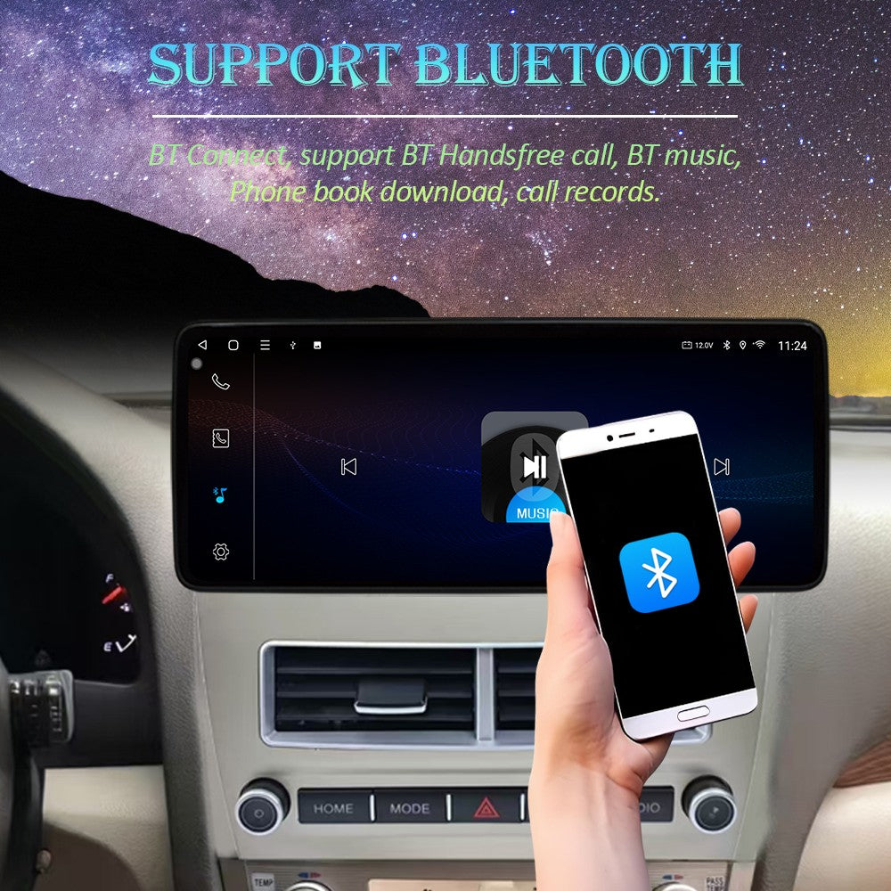 Android 14 Para Ford Kuga 2013-2018 Carplay Sem Fio Tela Multimídia Touch Screen Android Auto Unidade Central Navegação GPS BT DVR