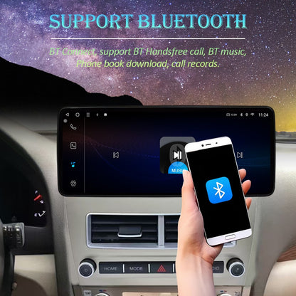 Android 14 Para Ford Kuga 2013-2018 Carplay Sem Fio Tela Multimídia Touch Screen Android Auto Unidade Central Navegação GPS BT DVR