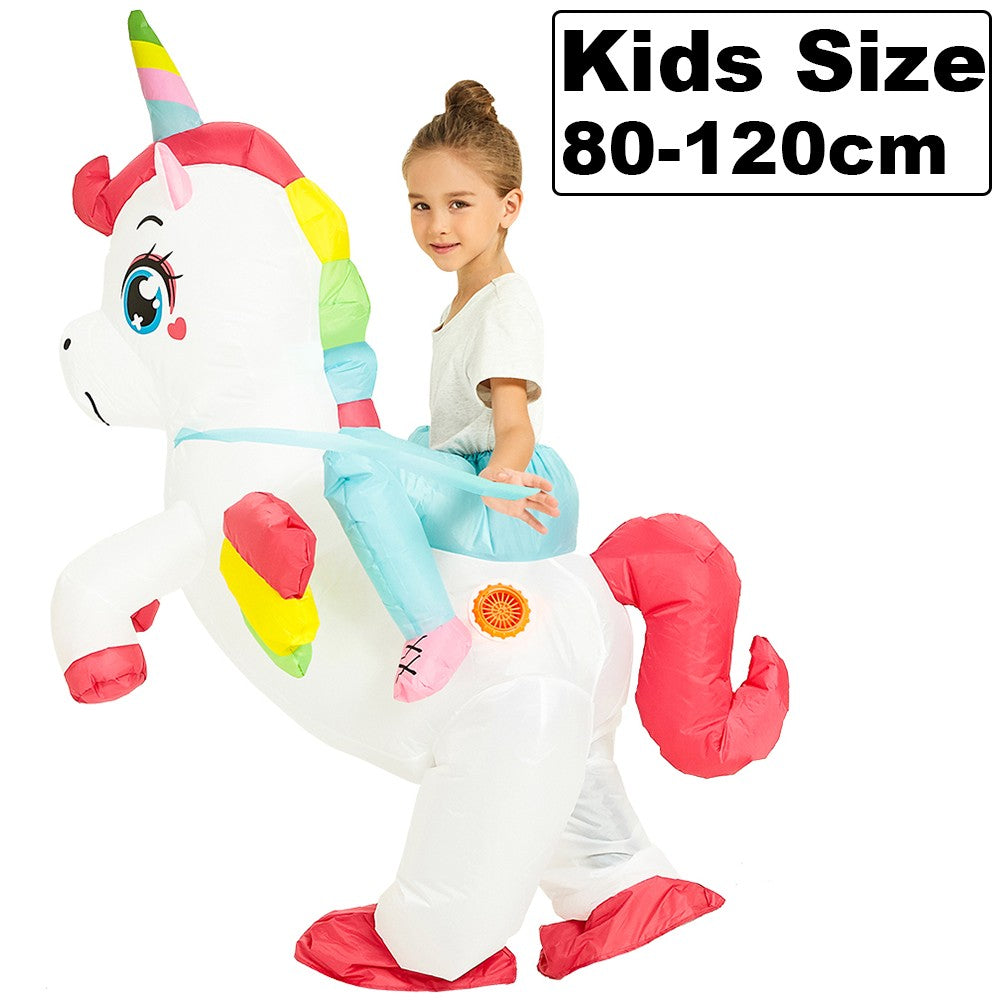 HOT Anime Dinosaur Inflatable Costume Party Mascot Costumes Suit Disfraz Cosplay Halloween Costumes For Adult Kids Dress