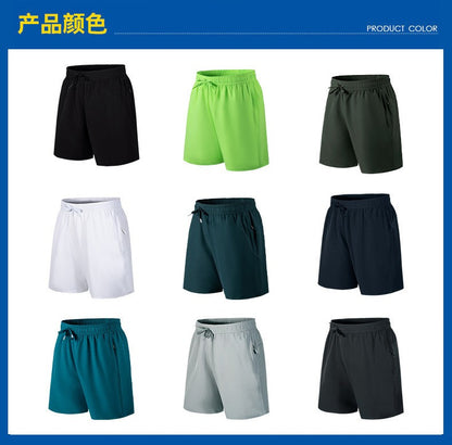 New Summer Men's Sport Shorts Male Breathable Tennis Shorts Quick-Drying Badminton Trousers Outdoor Running Fitness Sportwear