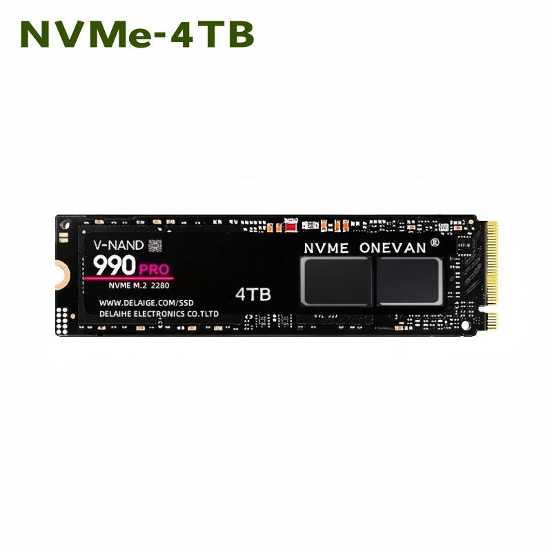 2025 SSD 990 1080 Pro M2 NVME 1T 2T 4T Unidade de Disco Rígido de Alto Desempenho para PC PS5 Portátil e Desktop