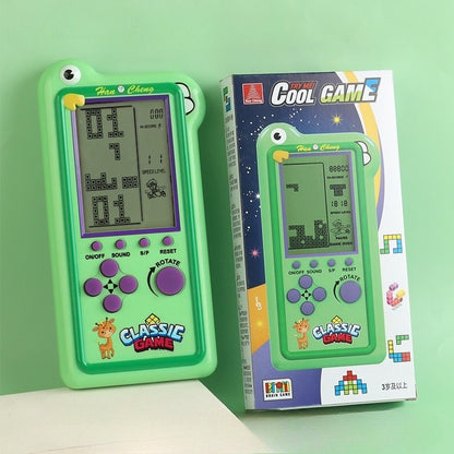 New Model Children's Large-screen Game Console - Tetris Game Console - Classic Puzzle Toy